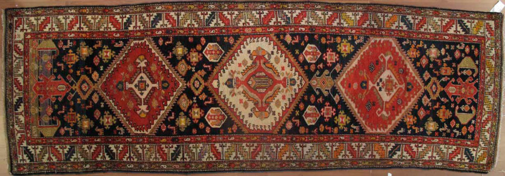 Kurdish, Caucasian (3' 8" x 10' 8")